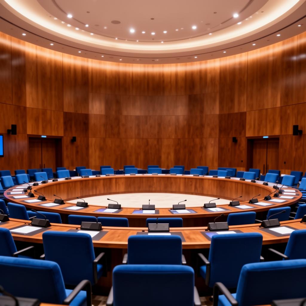 Conference chamber